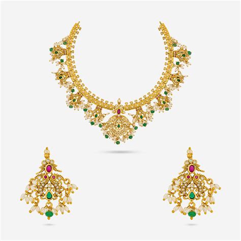 Shop Antique Jewellery Set Designs | Antique Gold Jewellery Online