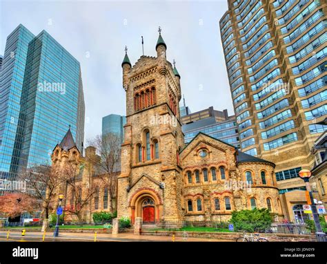 St Andrew's Presbyterian church in Toronto - Ontario, Canada Stock ...