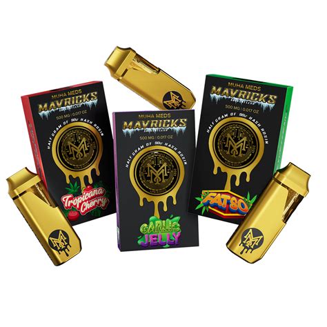 Muha Meds 1500mg Disposable Master Box (Mixed Flavors)