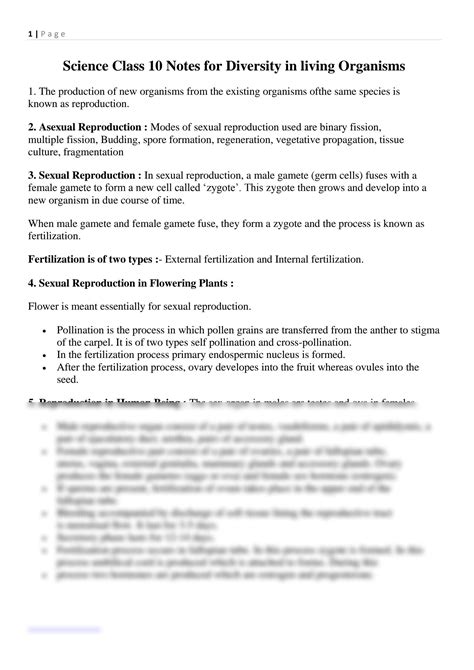 Image result for Notes Class 10 Ln 8 Science