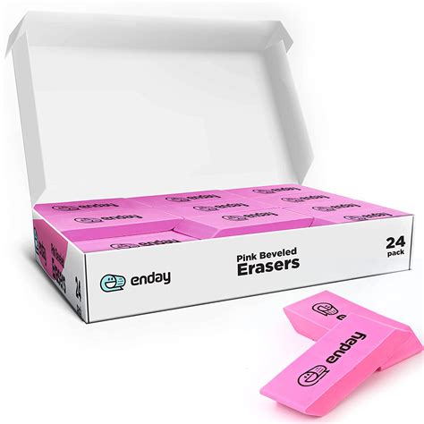 Paper Mate Pink Pearl Erasers, Large, 3 Count - Walmart.com