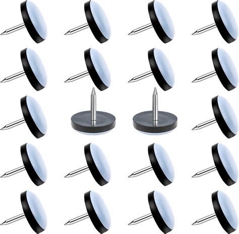 Amazon.com: 24 Pack Chair Glides, Nail On Chair Gliders (3/4 Inch ...