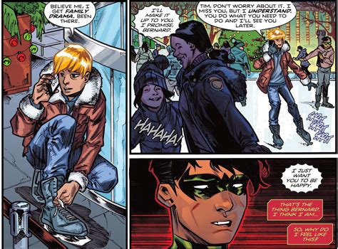 Batman Talks To Robin About His Boyfriend, Today (Spoilers)