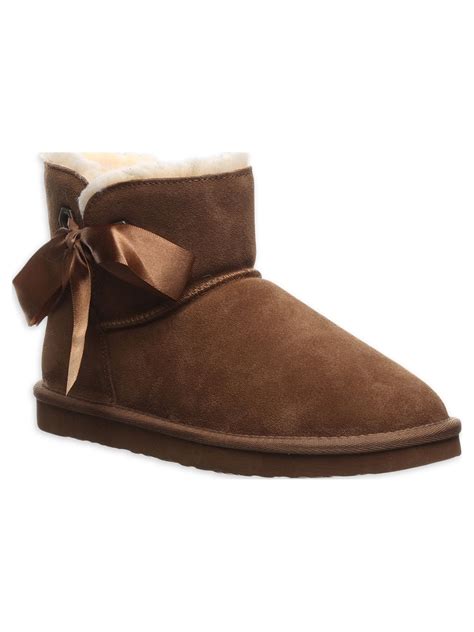 Pawz by Bearpaw Women's Amelia II Suede Ankle Boot - Walmart.com