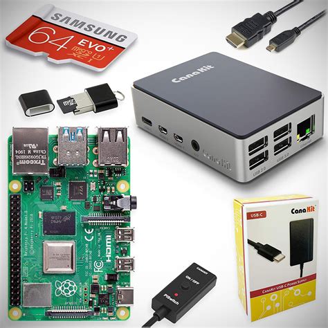 Image result for Raspberry Pi 4 Basic Starter Kit