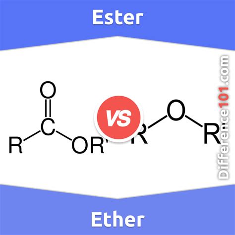 Ether vs. Ester: 9 Key Differences, Definition, Examples | Difference 101
