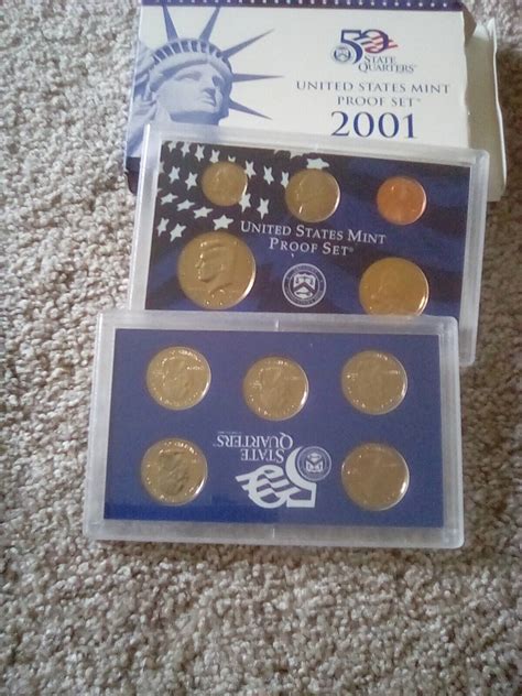 2001 United States Mint Proof set and 2001 state quarters proof set | eBay