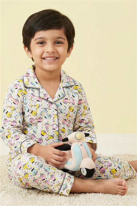 Scooter Kids Unisex Pyjama Set – NapStory