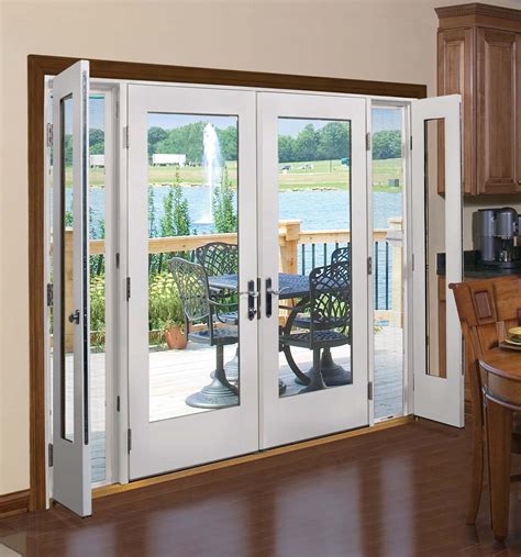 French Doors Patio With Screen