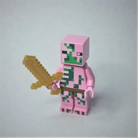 Buy LEGO Minecraft MiniFigure - Nether Fortress Zombie Pigman Exclusive ...