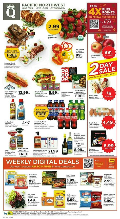 QFC Weekly Deals from September 3