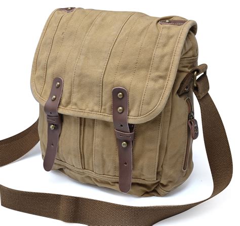 Canvas And Leather Crossbody Bag | Paul Smith