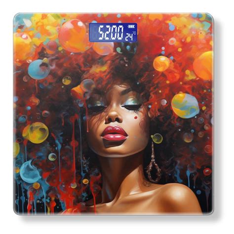 Bathroom Scale, Highly Accurate Digital Body Scale,Precisely Measures ...