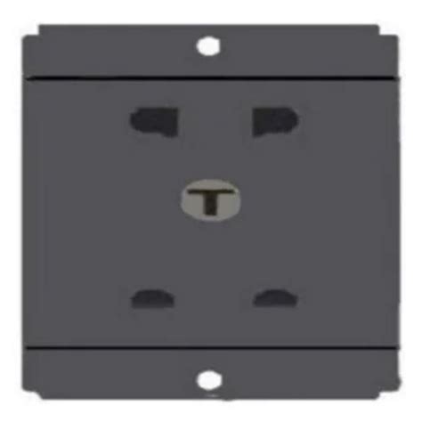 Buy Norisys Square Series 3+2 Pin And 2 Pin Shuttered Socket 6A S7412 ...