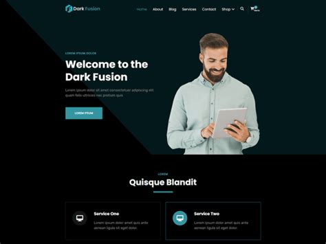 Dark Fusion – WordPress theme | WordPress.org भारतम्