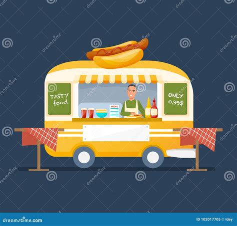 Food Seller Cartoon 的图像结果