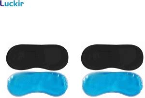 luckir Pack of 2 eye gel mask for sleeping , remove dark circles with ...