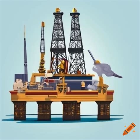Land Drilling Rig Clip Art