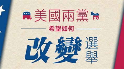 【图解】美国两党希望如何改变选举 | 美国选举 | 新唐人中文电视台在线