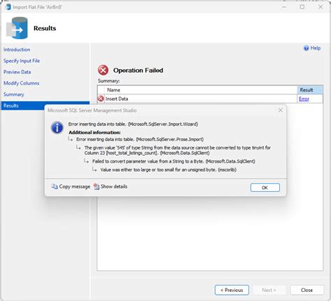 Image result for Error 29506 SQL Management Studio