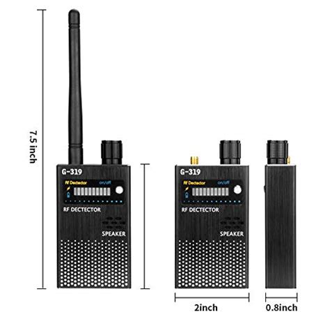 Buy Dooreemee Anti- Electronic Bug Detector Hide Camera RF Signal ...