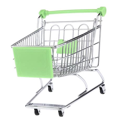 Amazon.com: Mini Shopping Cart Miniature Supermarket Handcart Shopping ...
