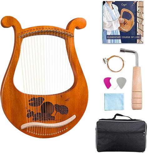 UNbit Hand Made Lap Harp, Lyre Harp 19 String India | Ubuy