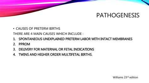 Preterm labour seminar | PPTX