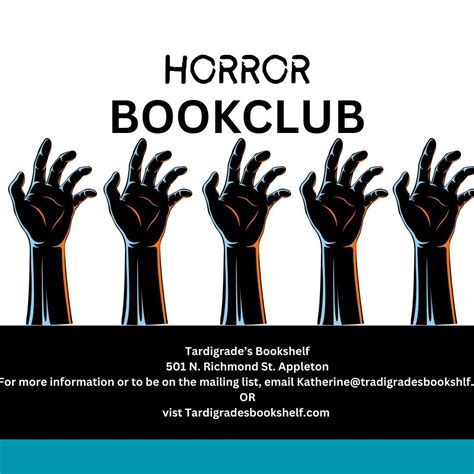 Horror Bookclub, 501 N. Richmond St. , Appleton, WI, United States ...