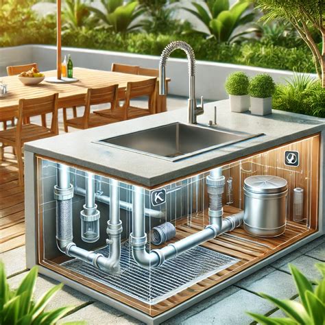 Outdoor Kitchen Sink Drain Tips to Avoid Common Mistakes