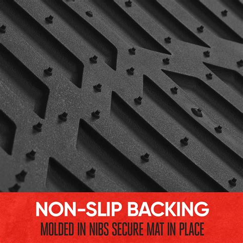 Motor Trend 923-BK Black FlexTough Contour Liners-Deep Dish Heavy Duty ...