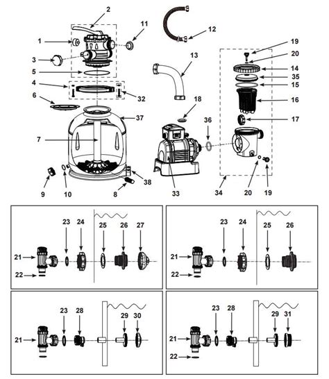 Intex Graphite Panel Pool Pump Connection 的图像结果