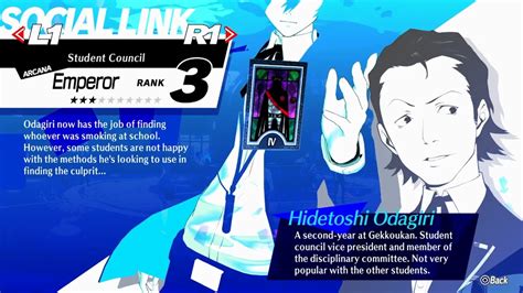 Availability And Location Guide For All Social Links In Persona 3 Reload