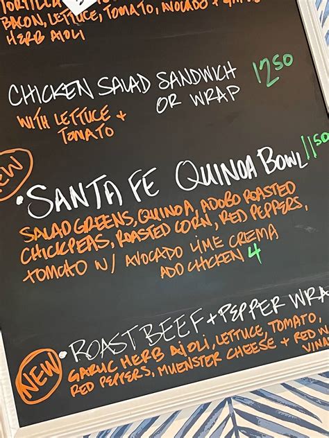 Menu at Archibalds Village Bakery, Fort Lauderdale