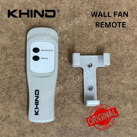 KHIND WALL FAN REMOTE ORIGINAL | Shopee Malaysia