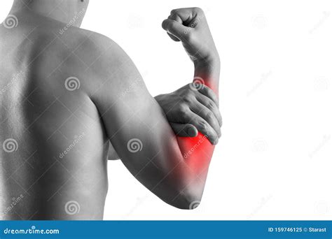 Forearm Muscle Strain Stock Image | CartoonDealer.com #47400019