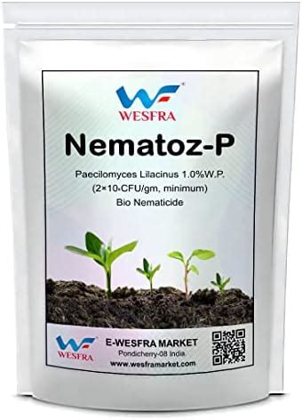 Nematoz-P | Paecilomyces Lilacinus 1.0% W.P | Bio Nematicide | 900g ...