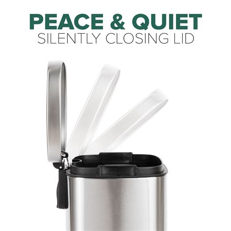 Farberware Stainless Steel Step On Trash Cans – Farberware Goods