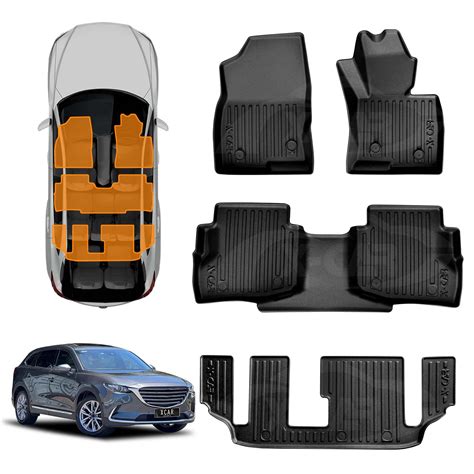Car Accessories for Mazda CX-9 | Floor Mats, Sun Shades, Boot Liner | X-CAR