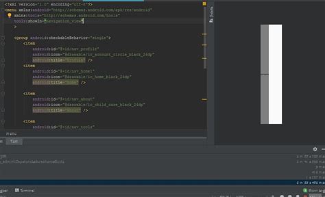Image result for Navigation View Android Studio