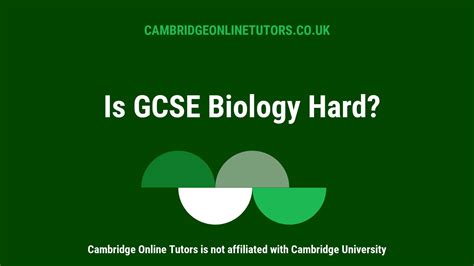 Is GCSE Biology Hard? How to Get a 9 in GCSE Biology - Cambridge Online ...