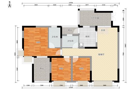 品实·云湖花城3室2厅118平米户型图-楼盘图库-广州新房-购房网