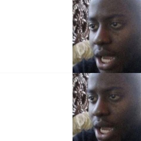 Disappointed black guy twice Blank Template - Imgflip