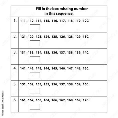 Missing Number Number Line Excel Worksheet 的图像结果