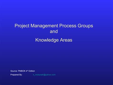 Image result for Knowledge Areas and Process Groups Project Implementation