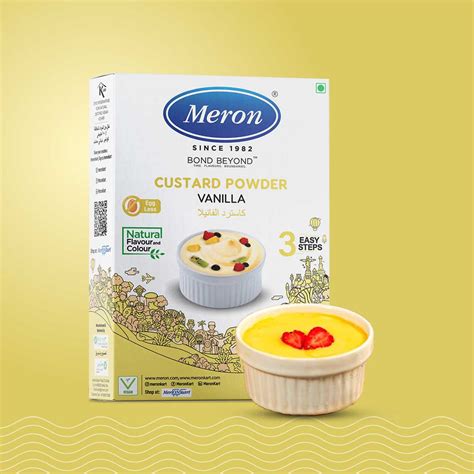 Custard Powder Vanilla- Natural - 100 gm – MeronKart