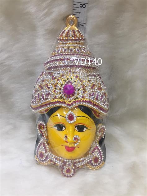 Charming Varalakshmi Doll Face - Golden Collections