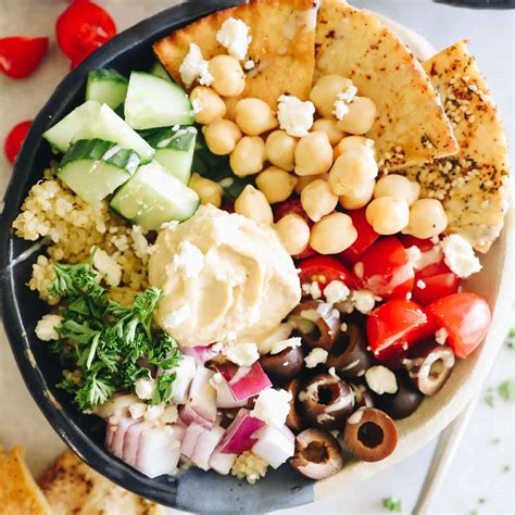 Best Mediterranean Bowl - The Healthy Maven