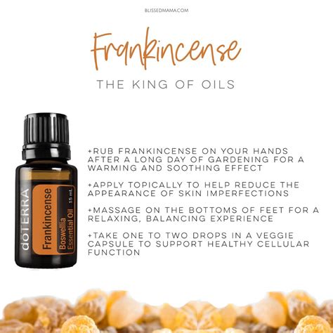 Frankincense Oil Benefits