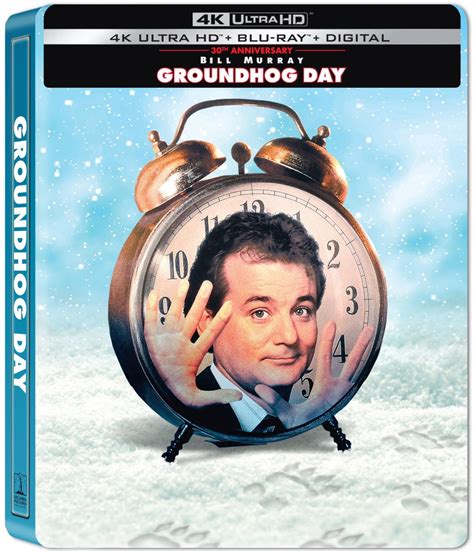 Buy Groundhog Day 30th Anniversary Steelbook (4K Ultra HD + Blu-Ray ...